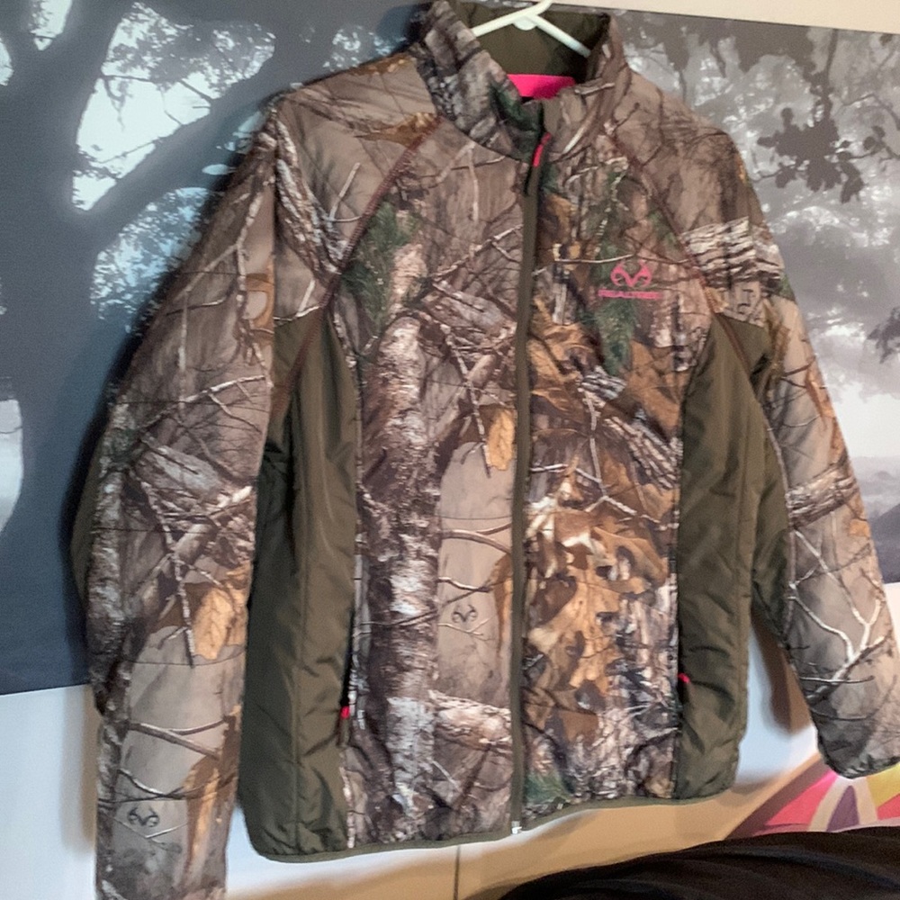 REALTREE🍁 Fall hunting coat Large